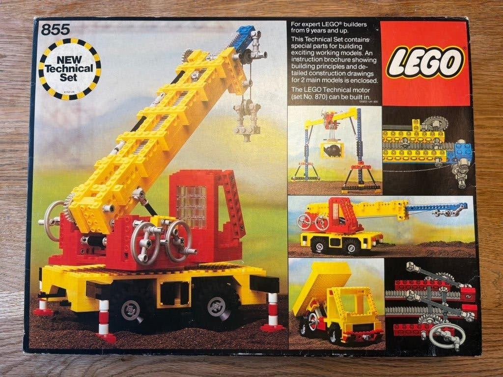 LEGO Technic 855 (1978) – compleet + doos & handleiding, Kinderen en Baby's, Inclusief instructies, Gebruikt, Lego, Ophalen of Verzenden