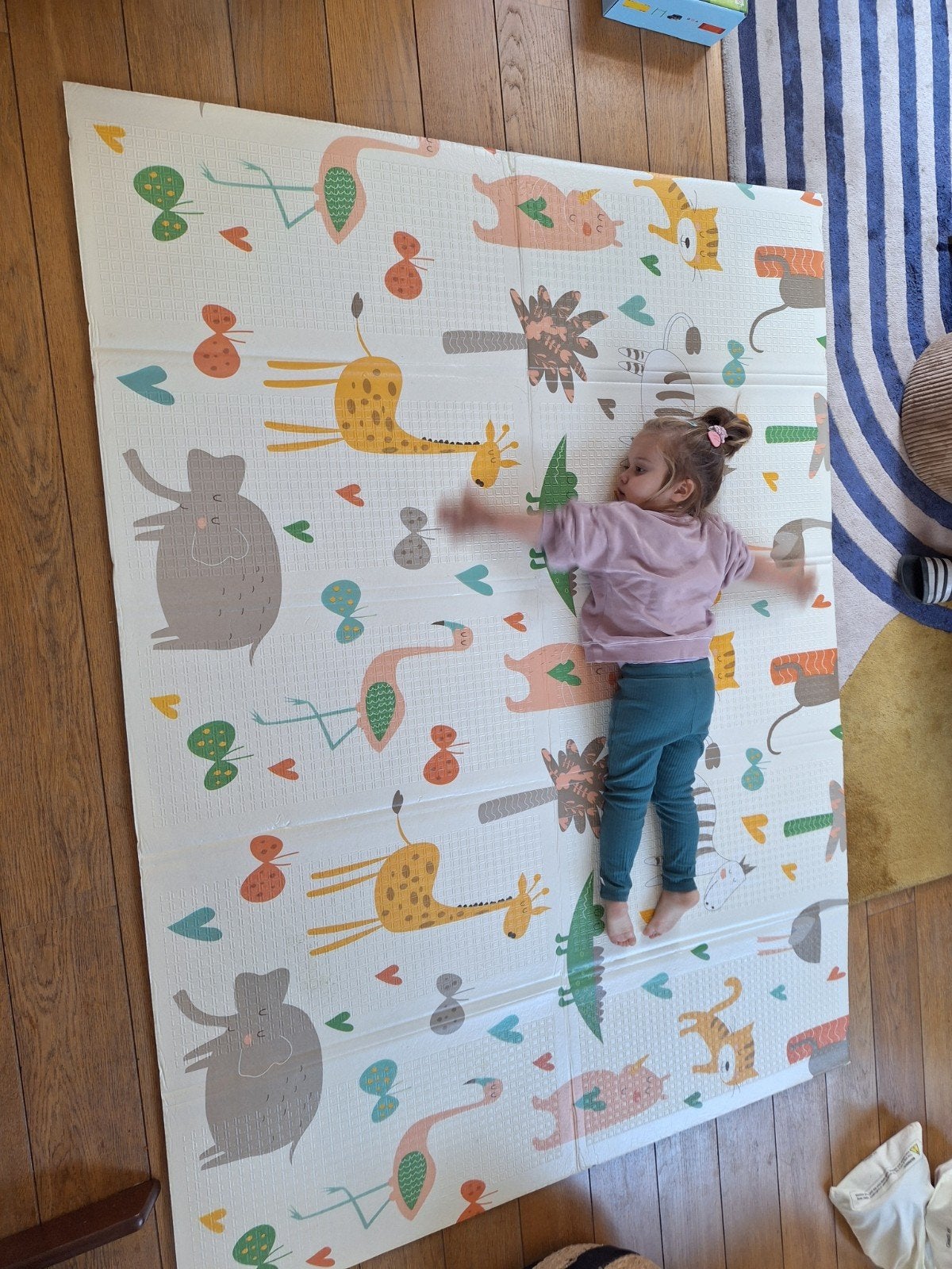 Grote opvouwbare speelmat 200x150, Ophalen, Zo goed als nieuw