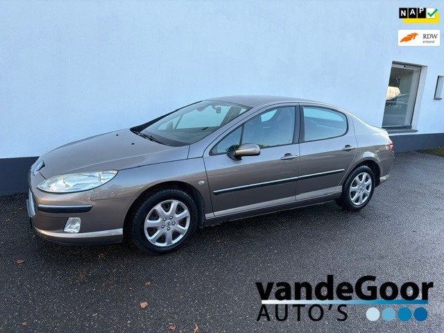Peugeot 407 1.8-16V XR Pack, '05, airco, cruise, trekhaak, a, Auto's, Gebruikt, 4 cilinders, 1749 cc, 116 pk