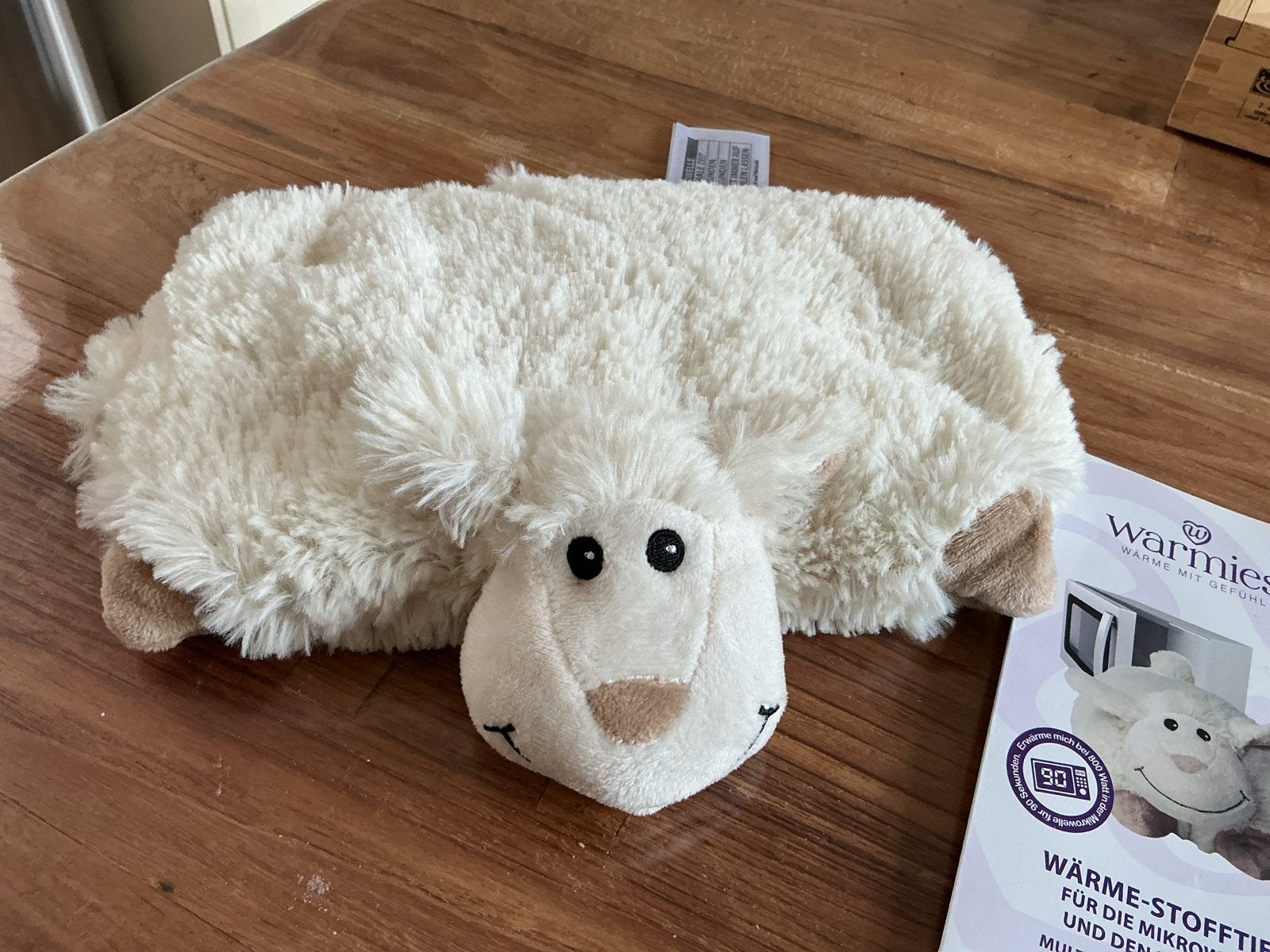 Warmies Warmteknuffel Schaap - Magnetron Knuffel, Overige merken, Overige karakters, Overige typen, Nieuw