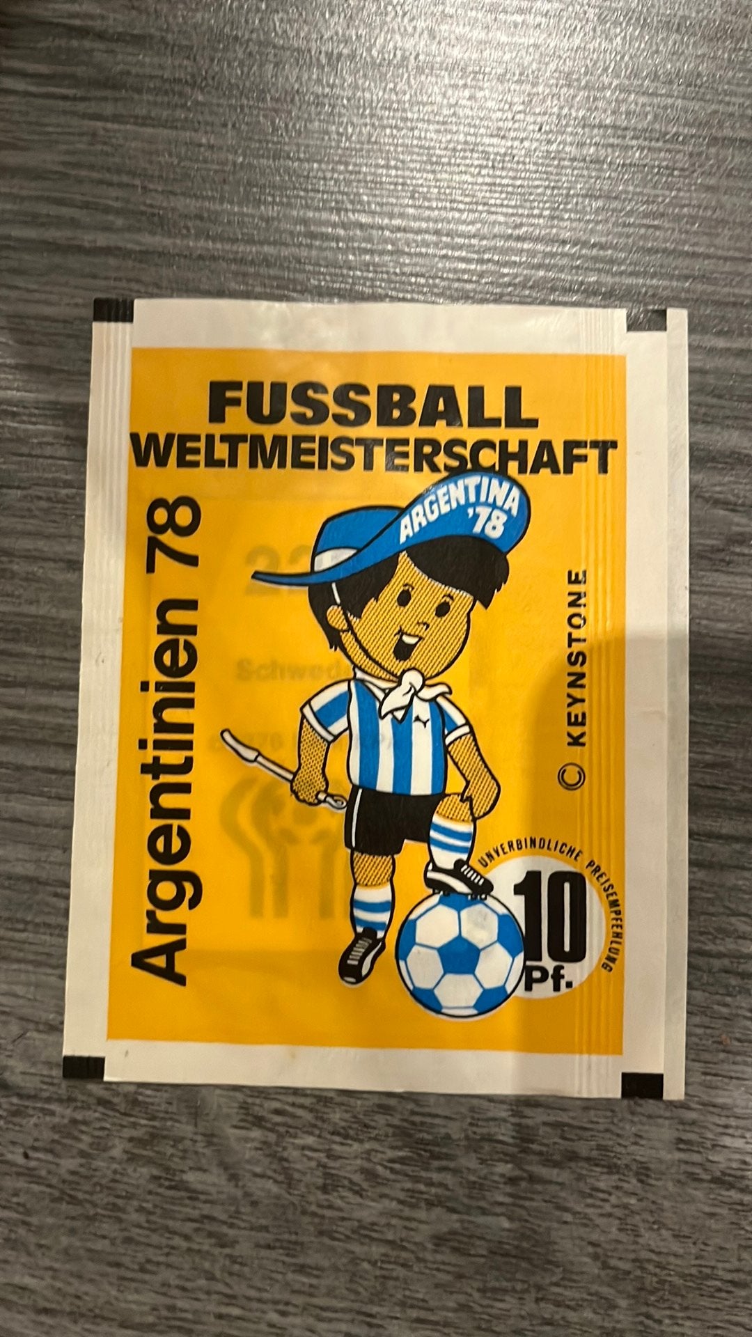 FUSSBALL WELTMEISTERSVHAFT Argentinien 1978, Ophalen of Verzenden, Zo goed als nieuw