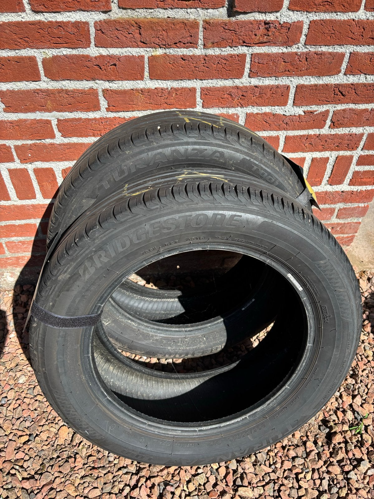 Bridgestone Turanza T001 Zomerbanden - 205/55 R16 91Q, Ophalen, Gebruikt, 16 inch, 205 mm