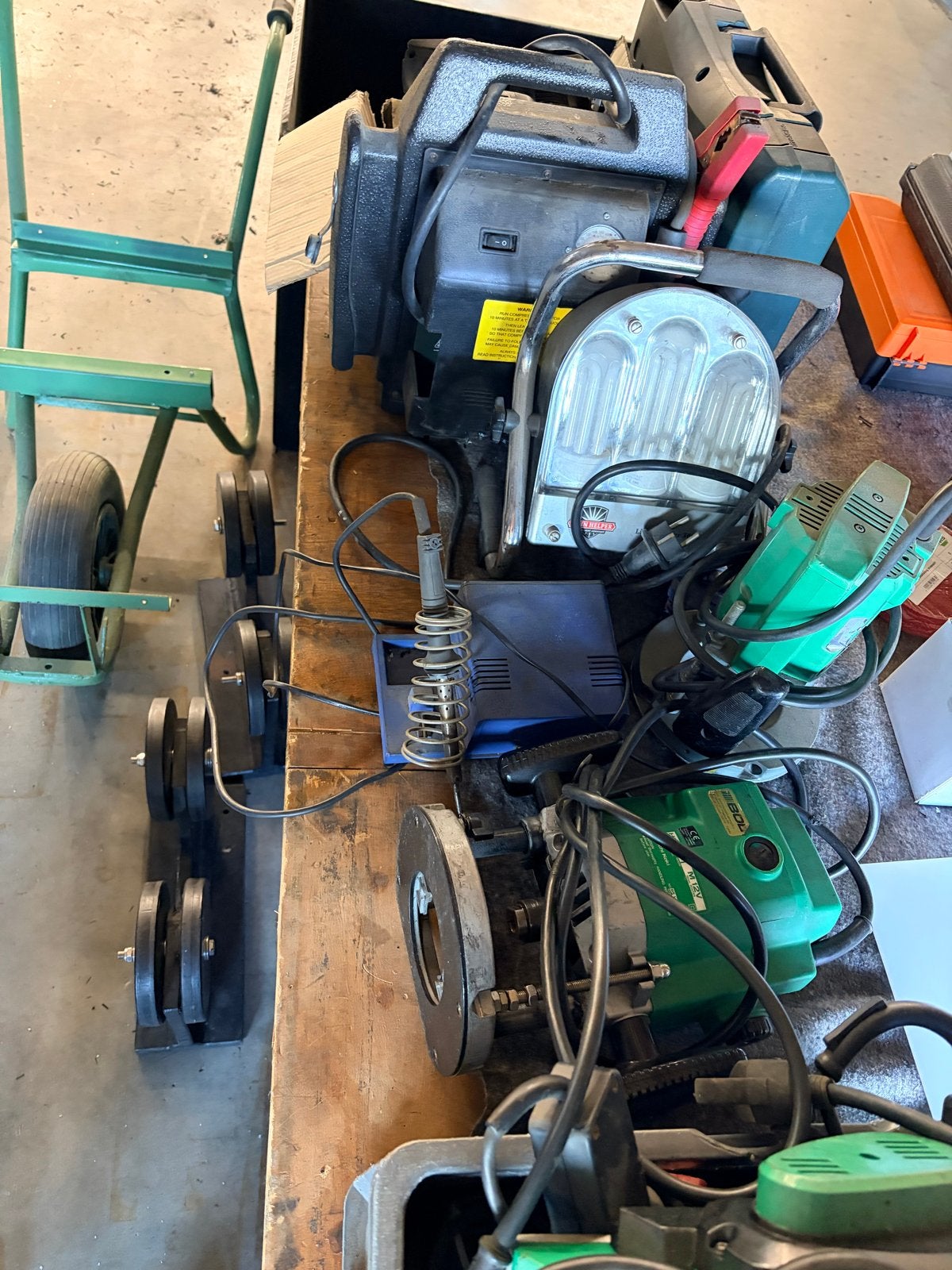 Diverse gereedschap voor de hobbyist (niet werkend), Doe-het-zelf en Verbouw, Ophalen, Gebruikt
