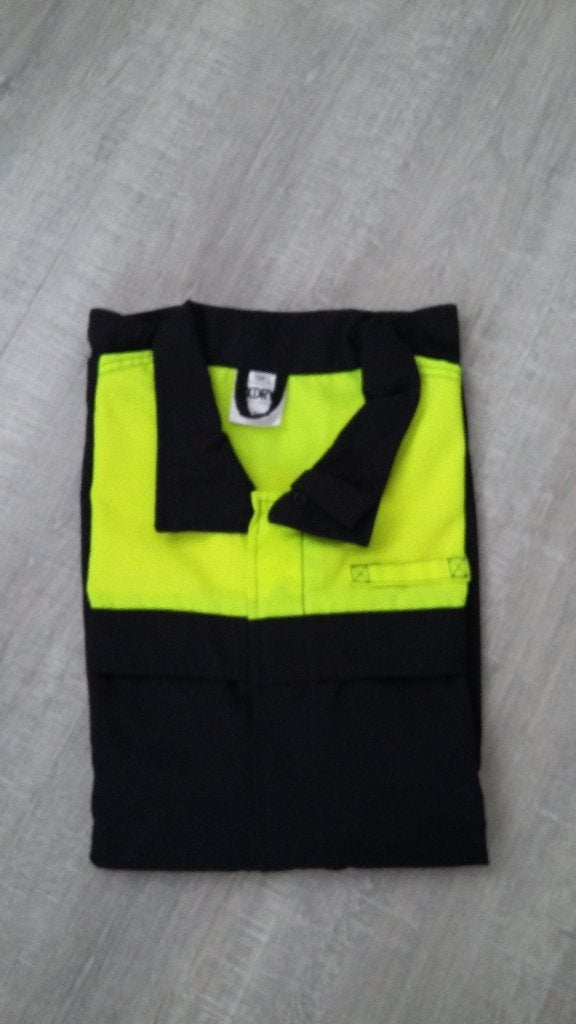 Jas en broek ZWART/GEEL 3XDry + reflectie MAAT 56, Nieuw, Overige maten, Ophalen of Verzenden, Overige thema's