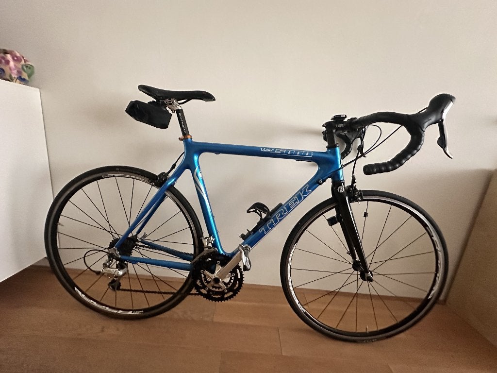Trek 5000 racefiets, 28 inch, Gebruikt, Velgrem, Meer dan 20 versnellingen