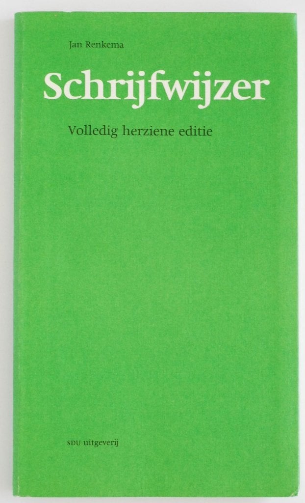 Schrijfwijzer - Een handboek voor taalgebruik (1991), Boeken, Verzenden, HBO, Zo goed als nieuw, Gamma
