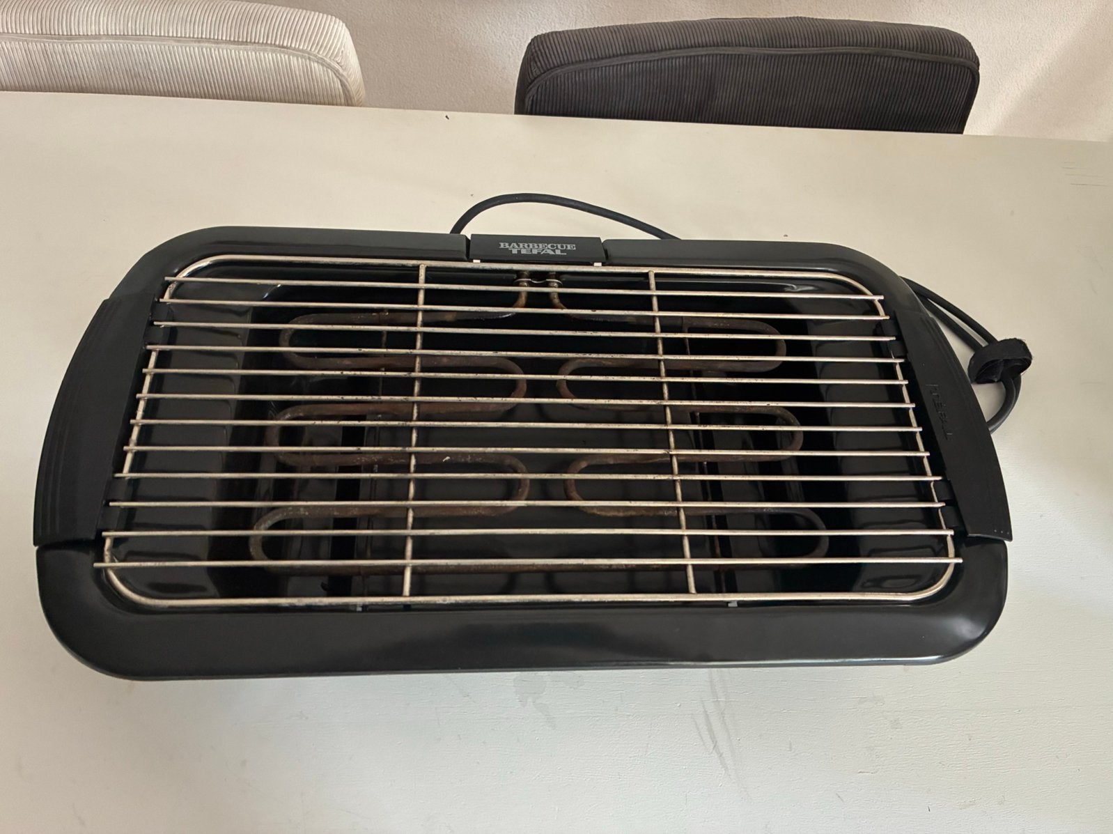 Tefal elektrische BBQ tafelmodel, Ophalen, Zo goed als nieuw