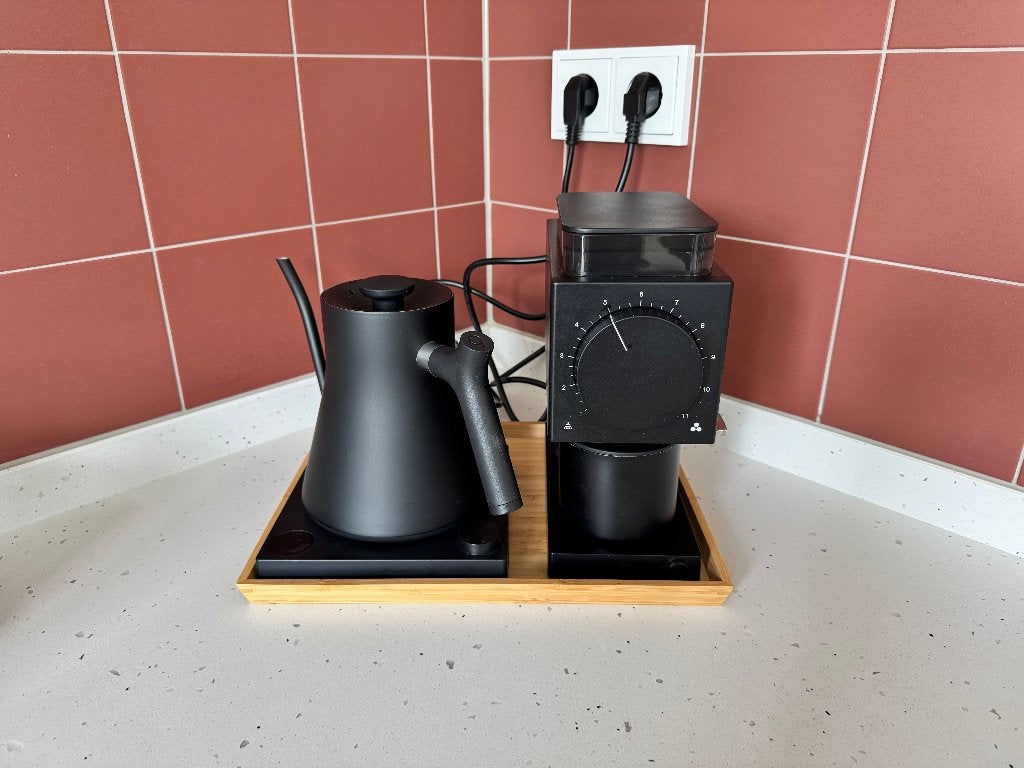 Fellow set voor filterkoffie, Ophalen, Zo goed als nieuw, Fellow, Koffiemolen