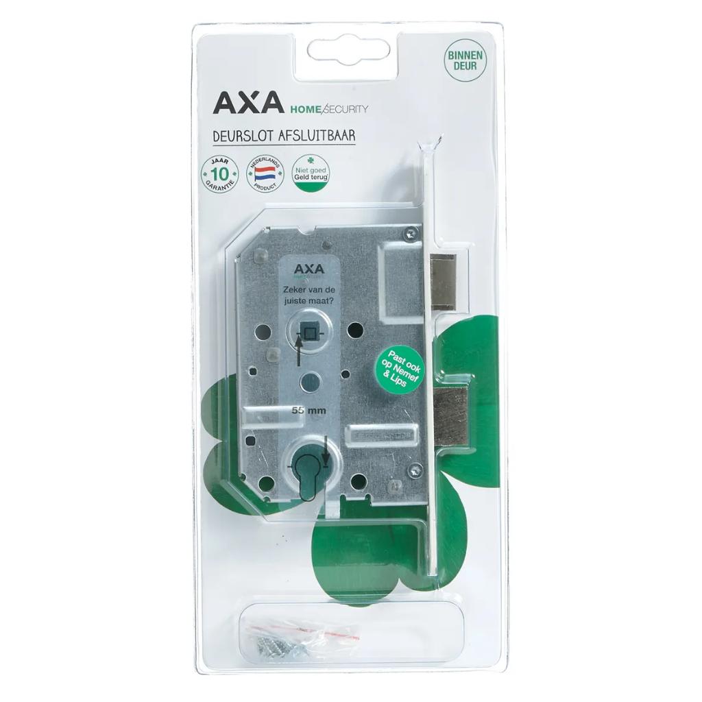 Axa Dag-nachtslot 7145 PC55 7145-50-54/55CP, Ophalen, Nieuw, Rvs, Slot