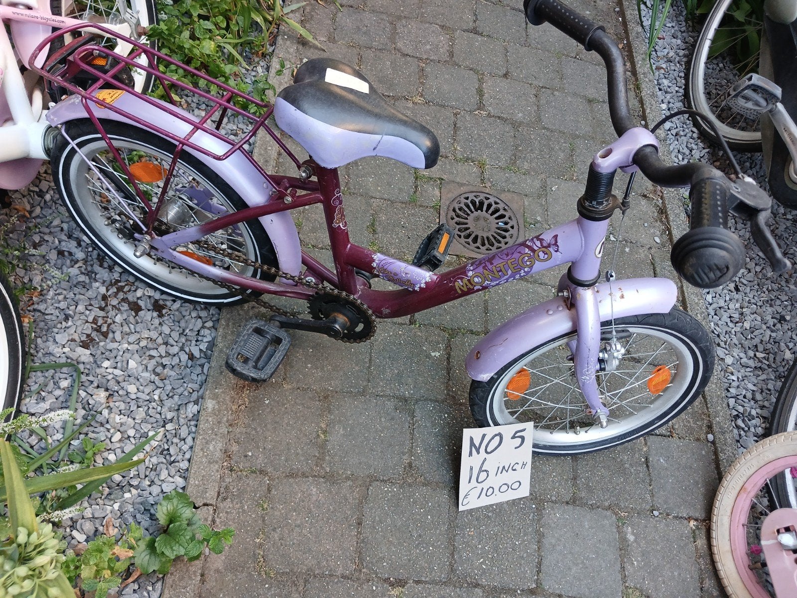 te koop kinderfietsjes div maten, Ophalen