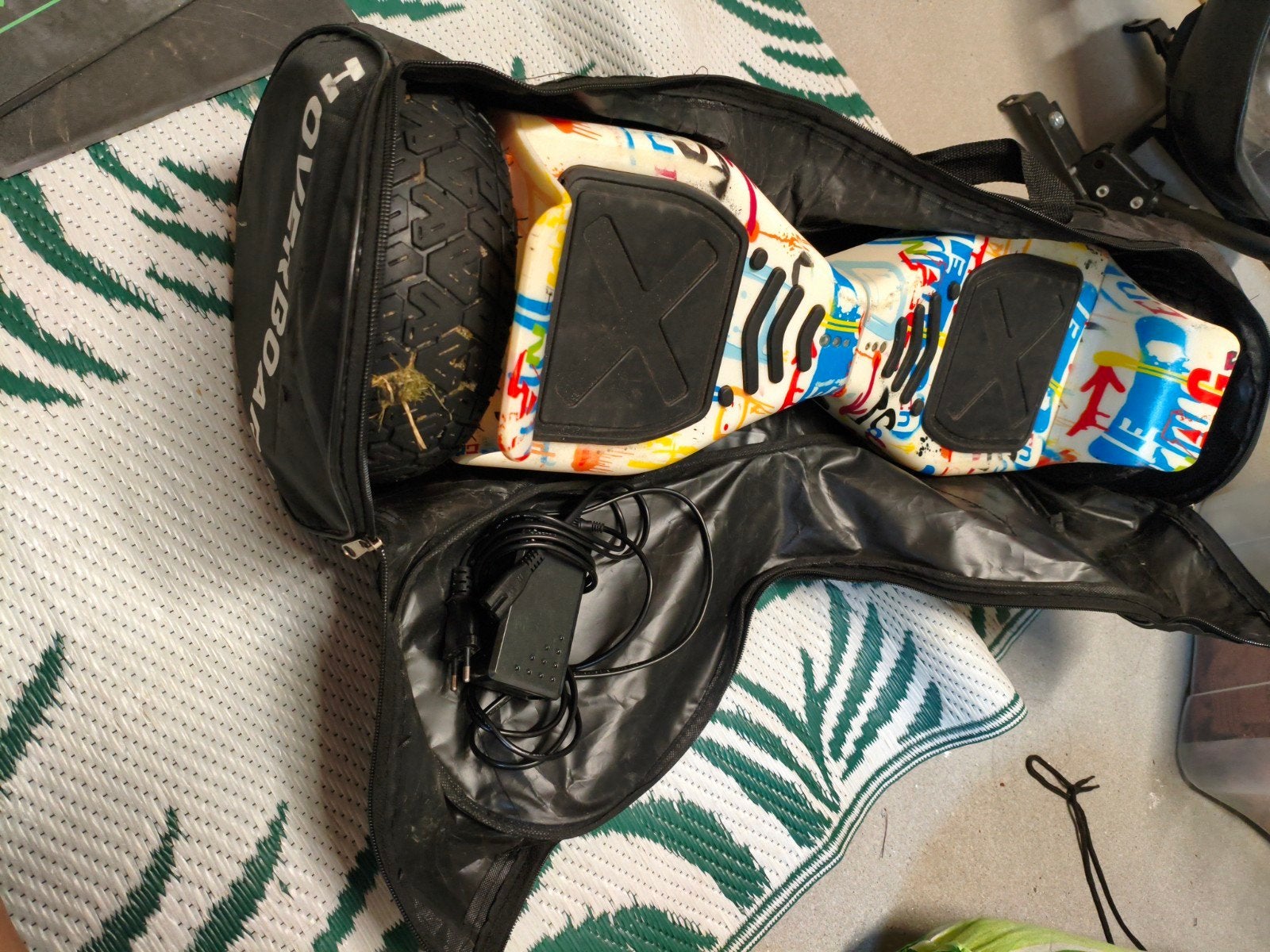 Hoverboard met zitje en oplader, Ophalen, Gebruikt, Elektrische step (E-scooter), Onbekend