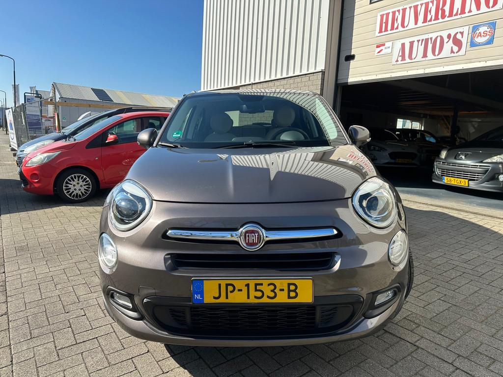 Fiat 500 X 1.4 Turbo MultiAir Lounge | Cruise | Clima | PDC, Auto's, Fiat, Voorwielaandrijving, Gebruikt, 4 cilinders, Bruin