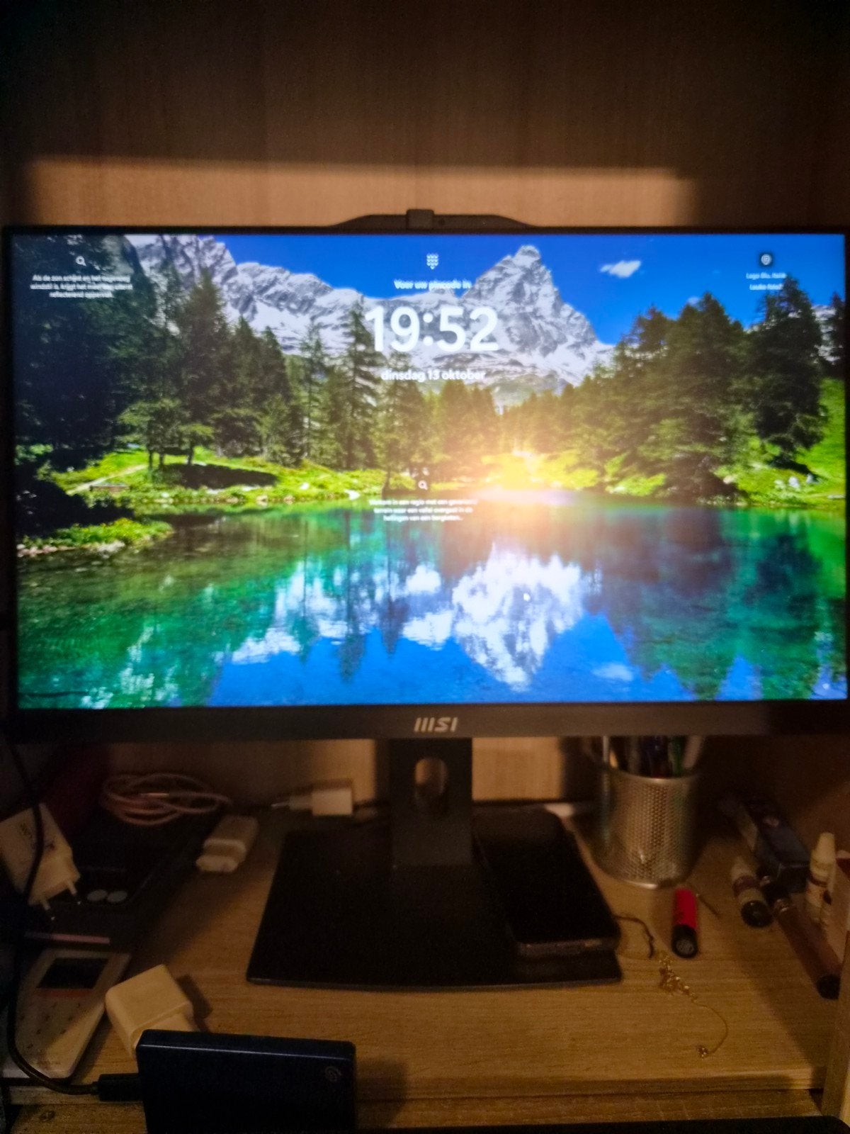 Zo goed als nieuwe Desktop PC met Touchscreen - MSI, Computers en Software, MSI, 2 tot 3 Ghz, Met monitor, 8 GB