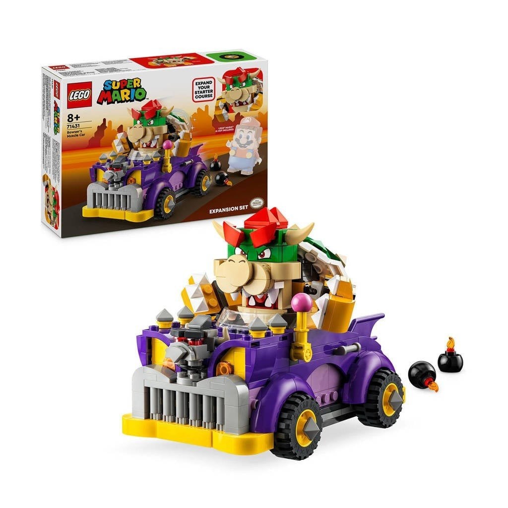 1x️🆕️geseald lego 71431 bowser's muscle car., Ophalen of Verzenden, Nieuw, Ongeopend/sealed