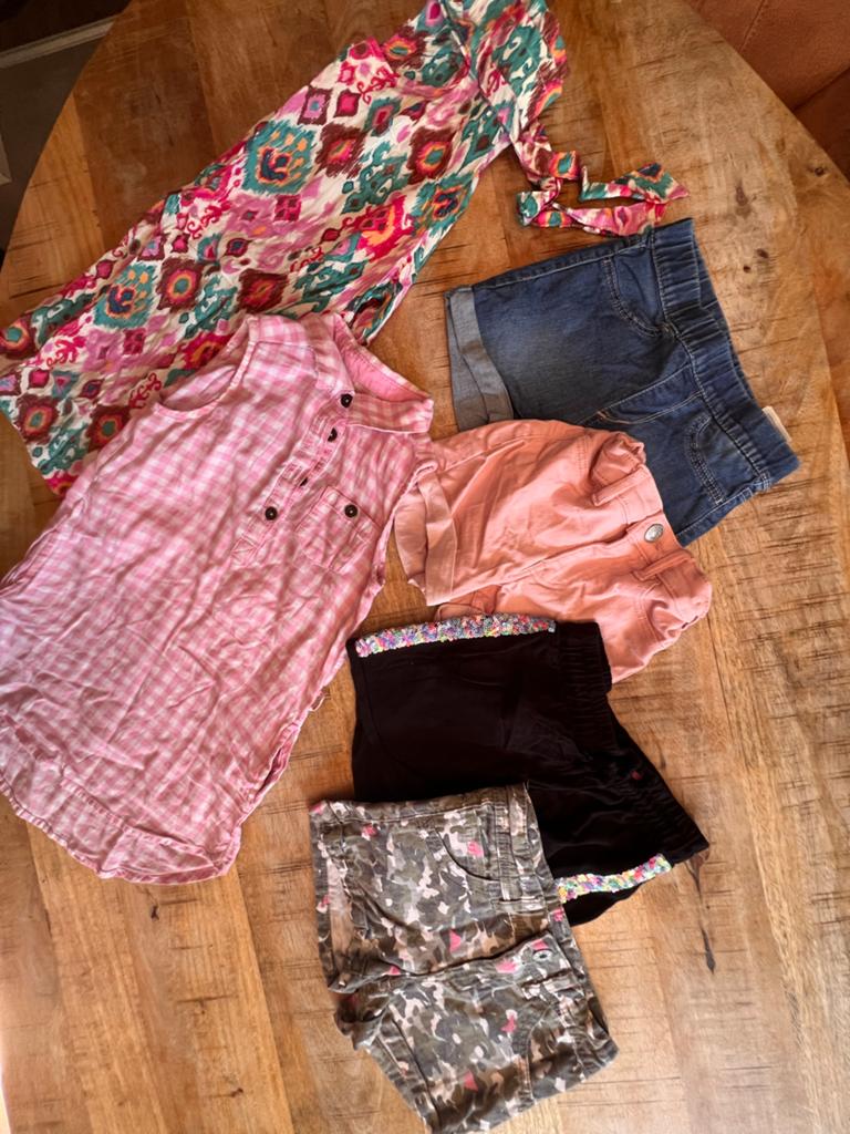 Zomerkleding pakket voor meisjes maat 104, Ophalen of Verzenden, Gebruikt, Meisje