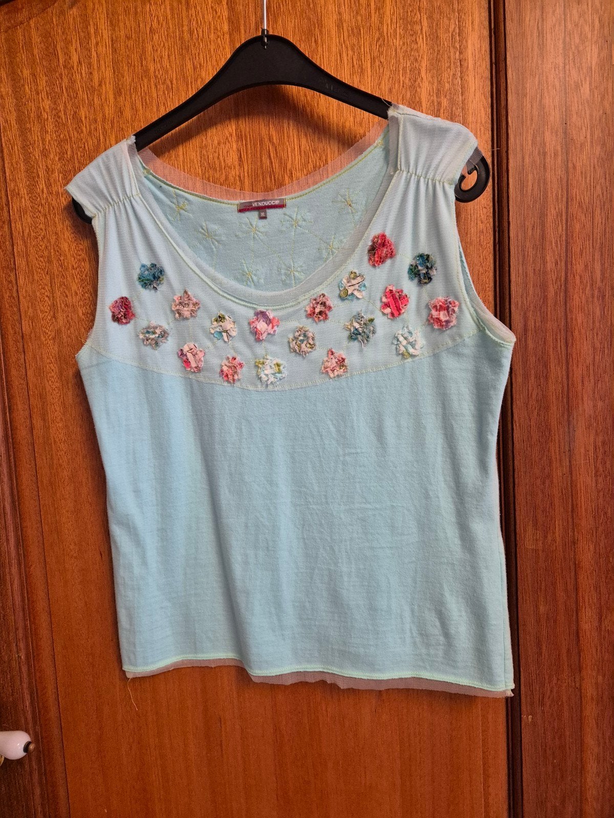 Shirt, mt. L ,Mouwloos, Kleding | Dames, Overige kleuren, Maat 42/44 (L), Ophalen of Verzenden, Zo goed als nieuw
