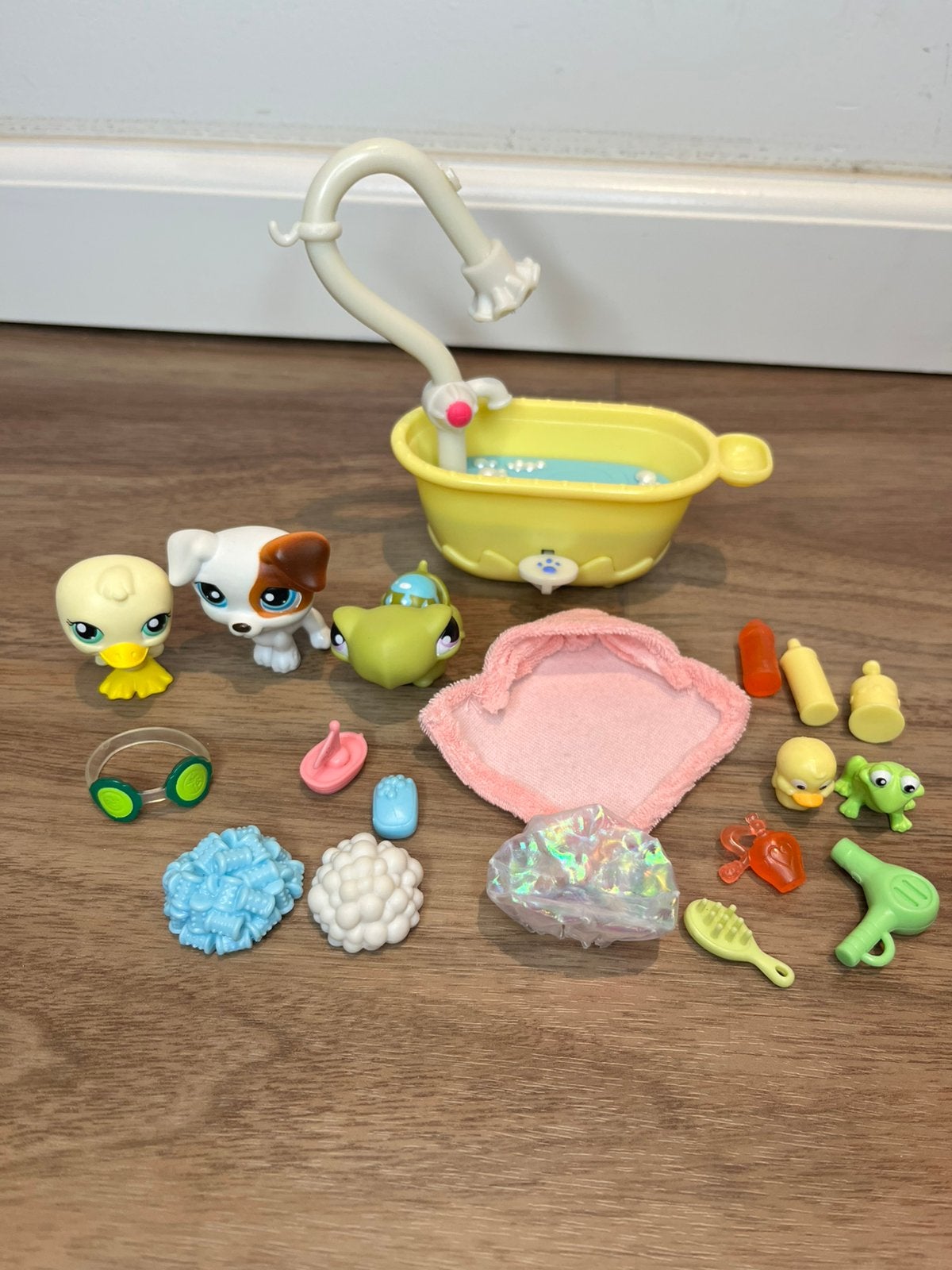 Littlest Pet Shop Squeaky Clean Pets, Verzamelen, Ophalen of Verzenden, Gebruikt