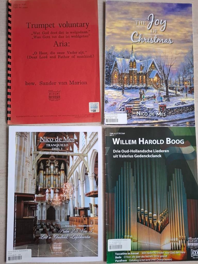 Klavarskribo diversen - doe een goed bod!!, Boeken, Ophalen of Verzenden, Artiest