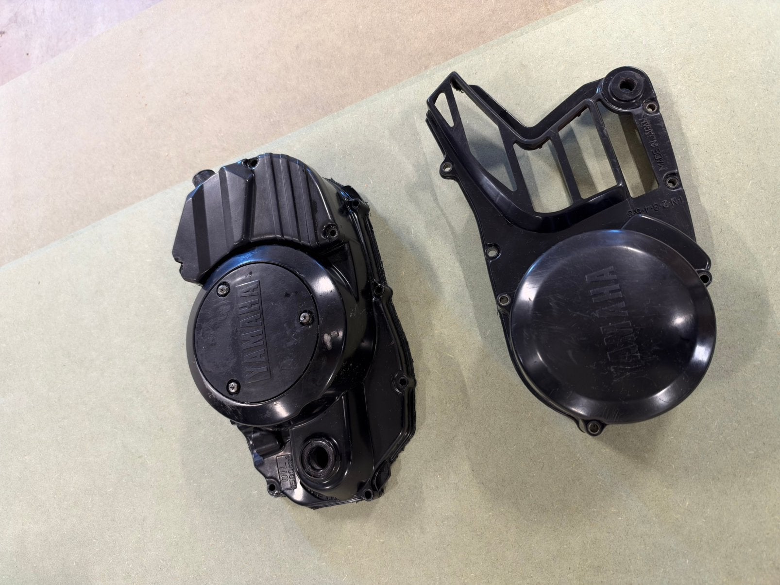 Yamaha YFZ 350 Banshee carterdeksel koppeling en ontsteking, Motoren, Ophalen of Verzenden, Gebruikt