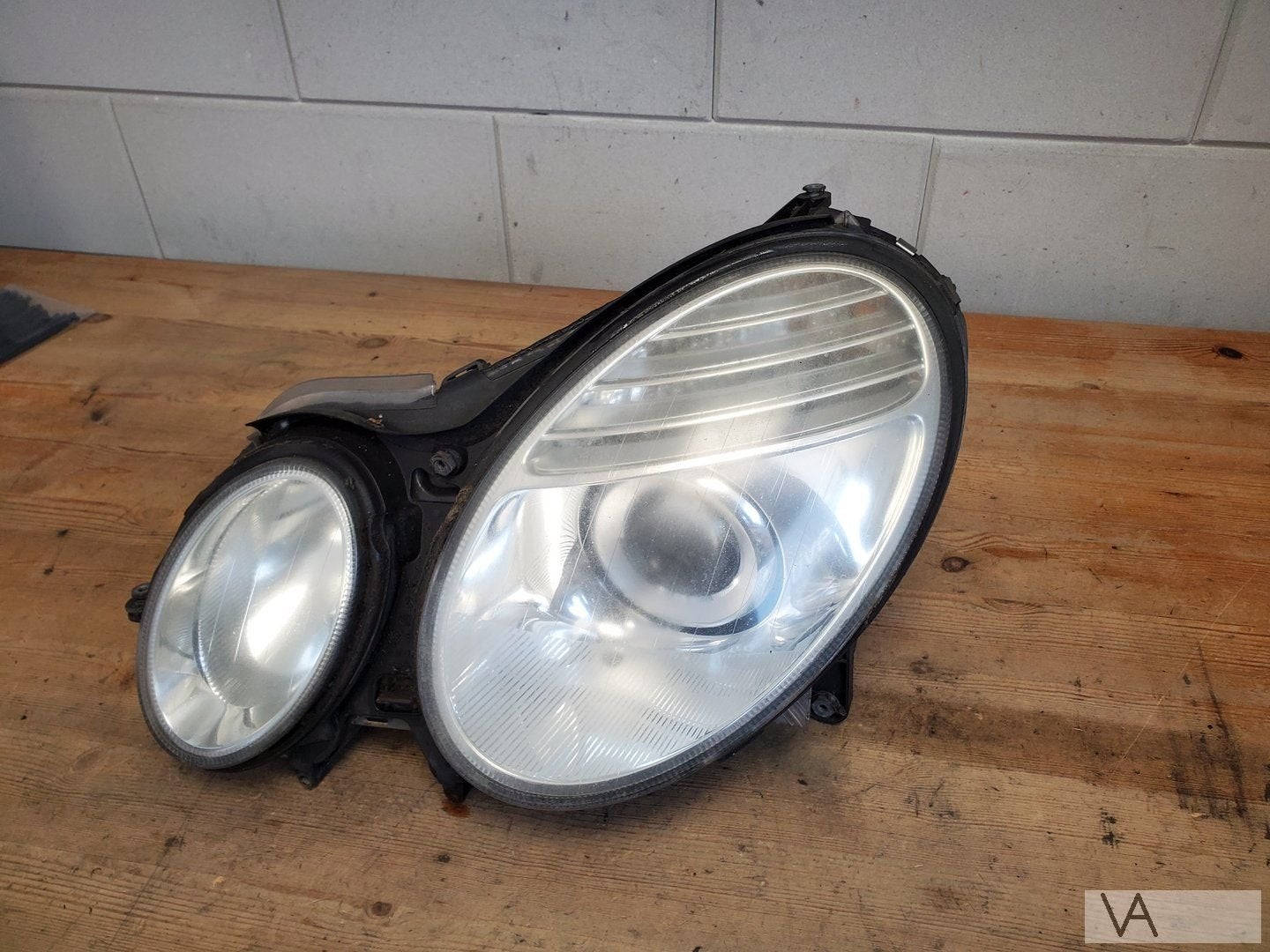Mercedes E klasse W211 2005 - 2009 koplamp links FACELIFT, Auto-onderdelen, Gebruikt, -, Ophalen of Verzenden, -