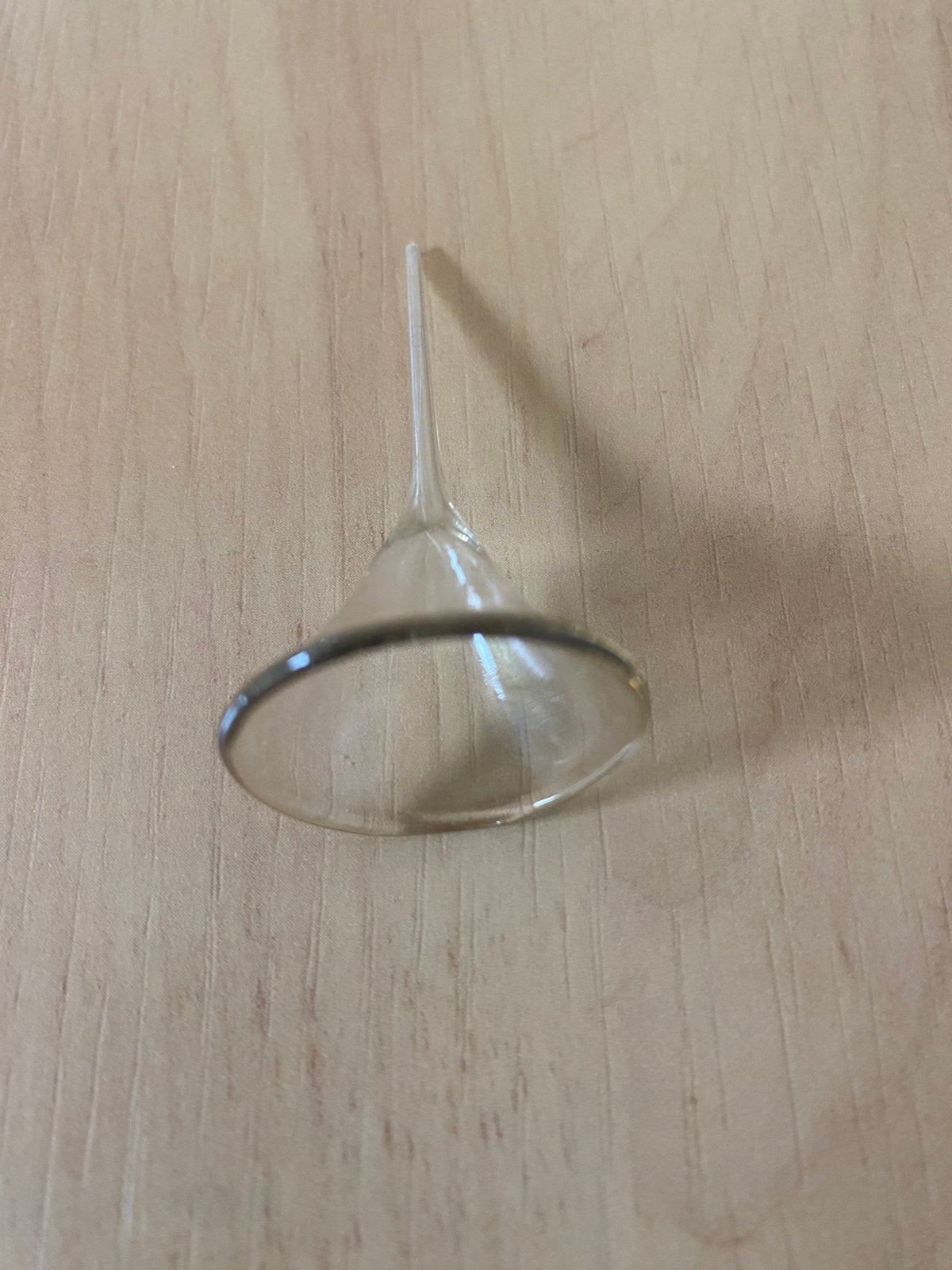 Antiek glazen trechtertje parfumflesjes vullen glas, Antiek en Kunst, Antiek | Glas en Kristal, Ophalen of Verzenden
