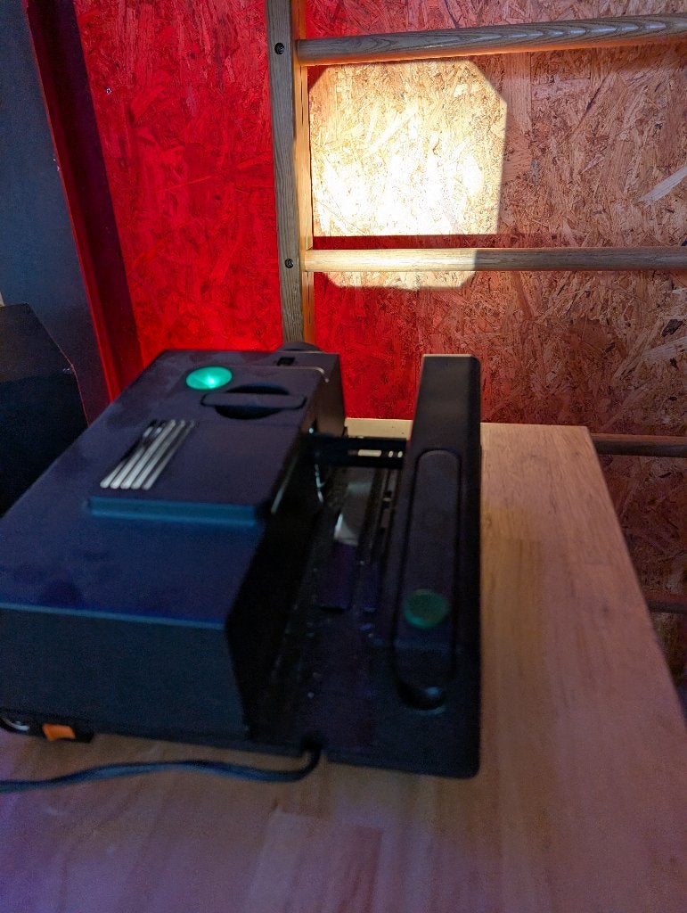Reflecta AF1800 Diaprojector, Ophalen