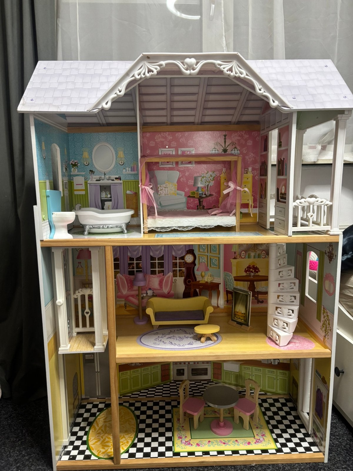 Kidkraft kaylee poppenhuis, Ophalen, Gebruikt, Poppenhuis