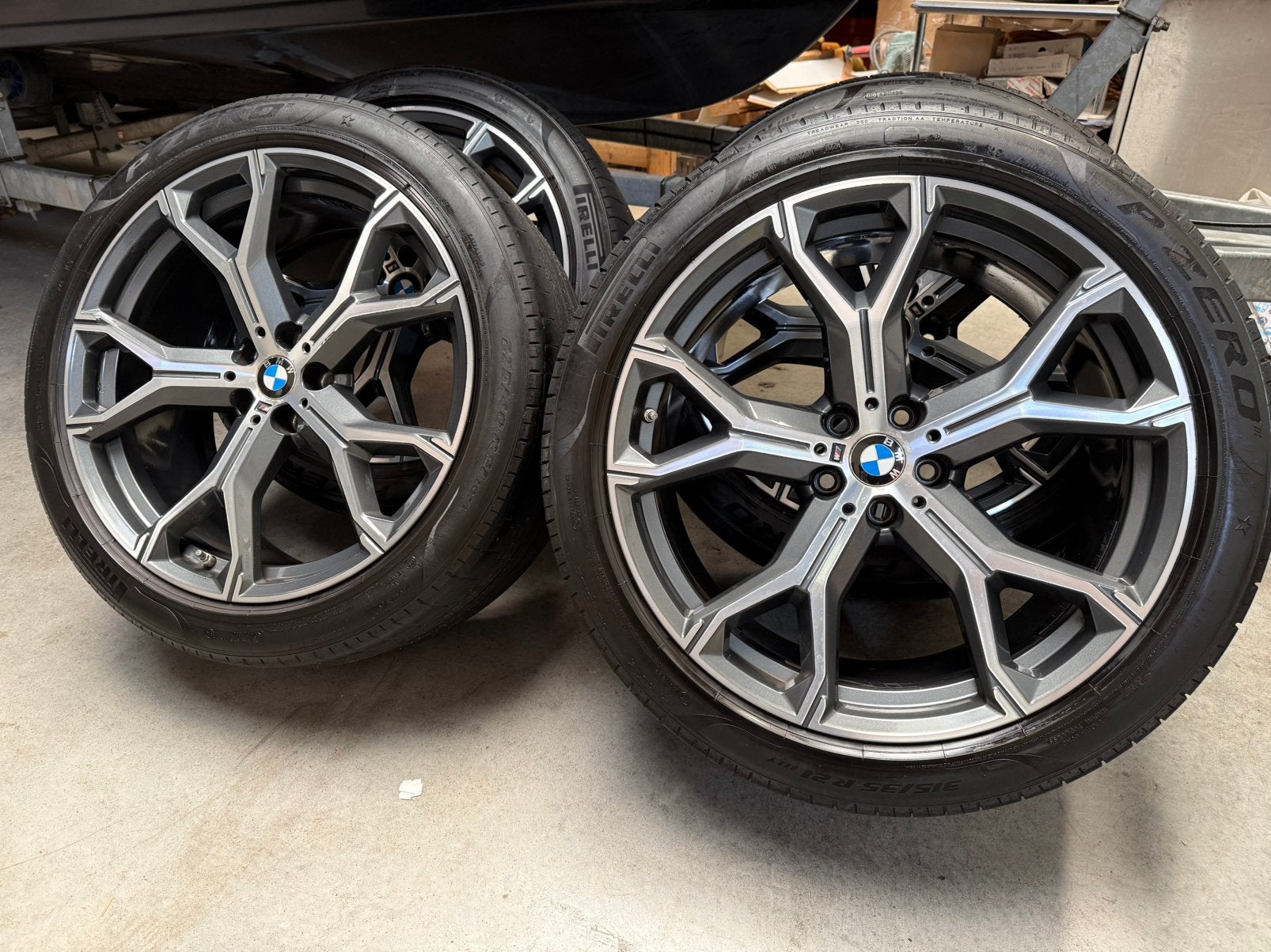 Bmw 741M 21 inch velgen BMW X5 X6 G05 G06, Ophalen, Banden en Velgen, 21 inch, Zomerbanden