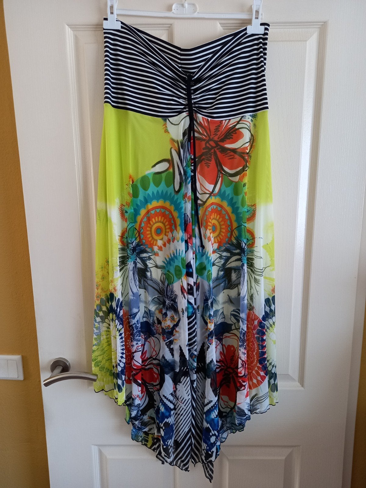 Sunflair Strapless Maxi Jurk - Kleurrijk & Zomers, Kleding | Dames, Ophalen of Verzenden, Nieuw, Onder de knie