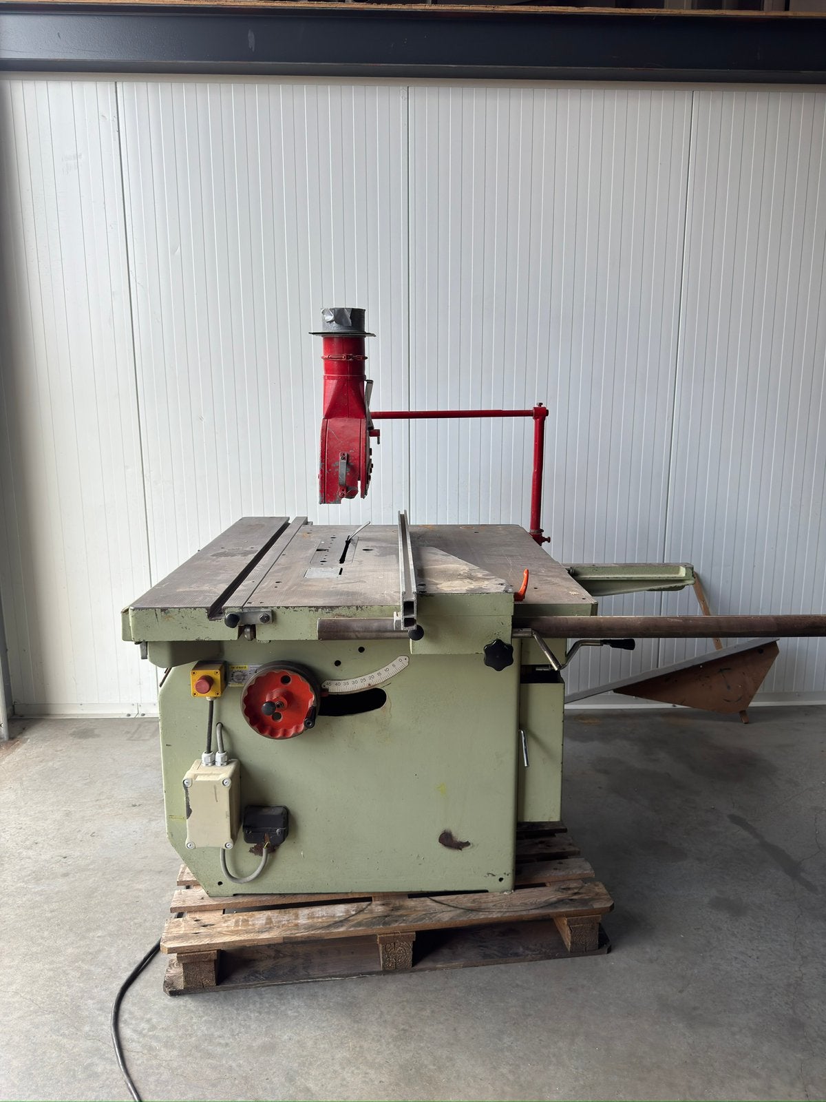 Scm schulpzaag, Doe-het-zelf en Verbouw, Gereedschap | Zaagmachines, Gebruikt, 70 mm of meer, Overige typen, Ophalen of Verzenden
