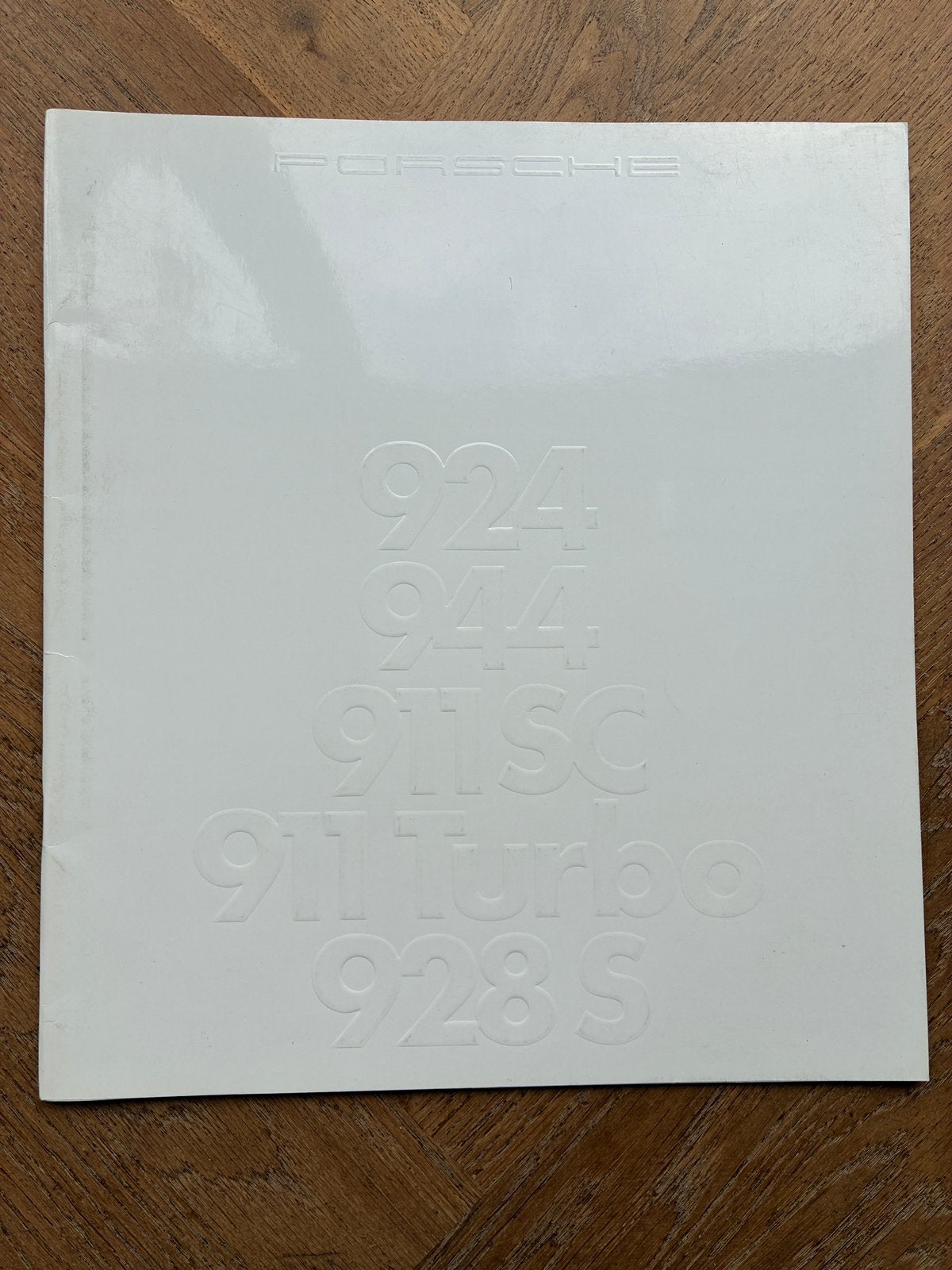 Porsche programma brochure 7/82 924 944 911 928, Boeken, Verzenden, Zo goed als nieuw, Porsche