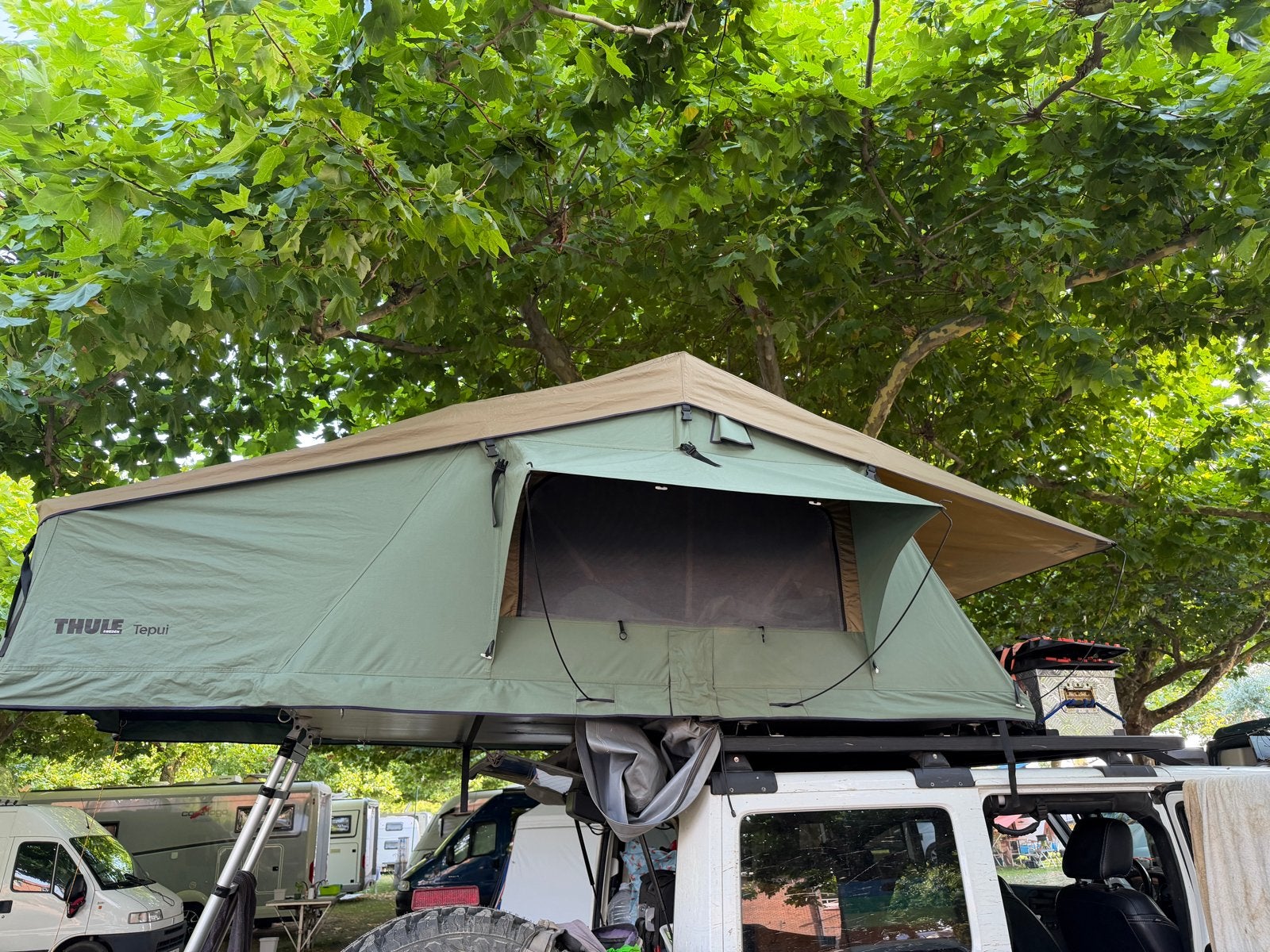 Thule Tepui Autana daktent - voor avontuurlijke kampeerders, Caravans en Kamperen, Tenten, Ophalen, Zo goed als nieuw, Tot en met 3
