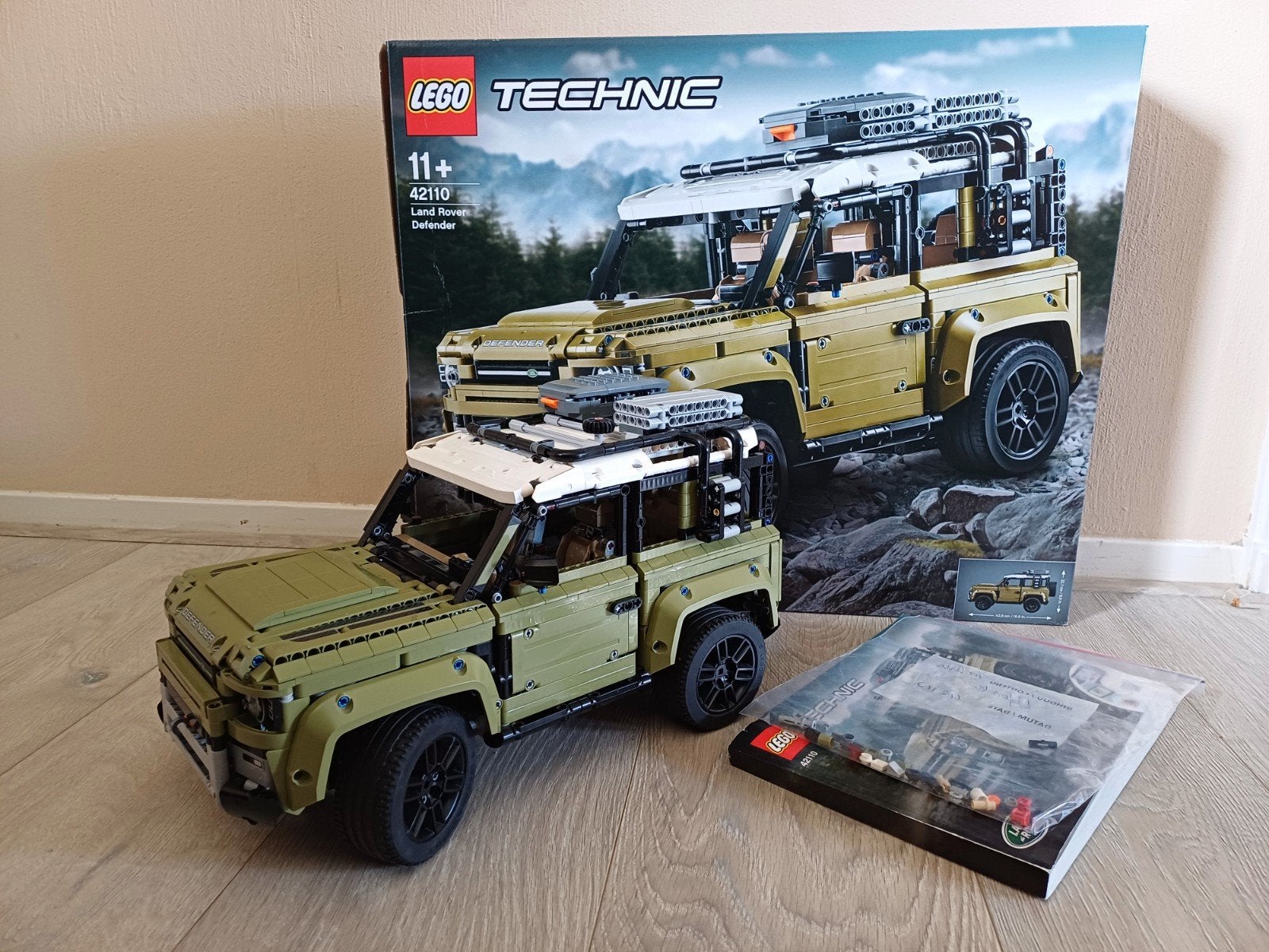 Lego Technic Landrover Defender 42110, Ophalen, Zo goed als nieuw