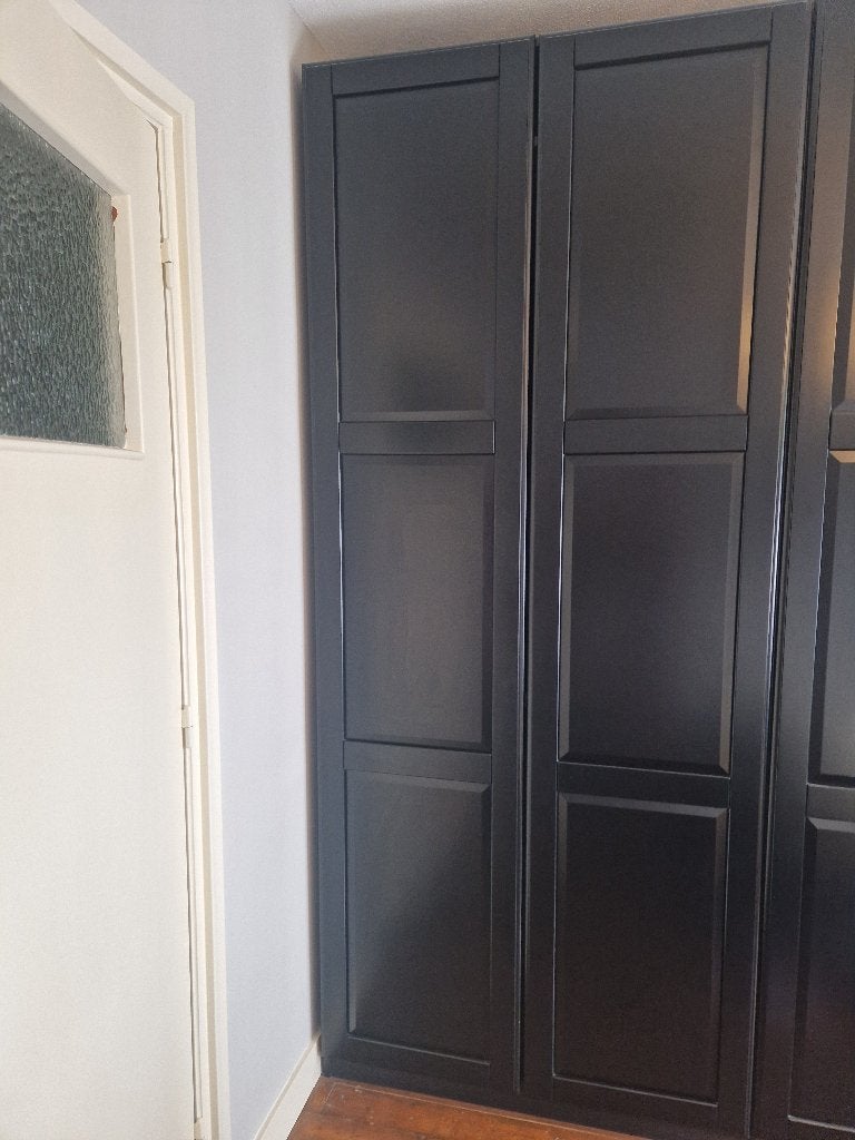 Kledingkast (Pax), Ophalen, Met deur(en), Gebruikt, 100 tot 150 cm