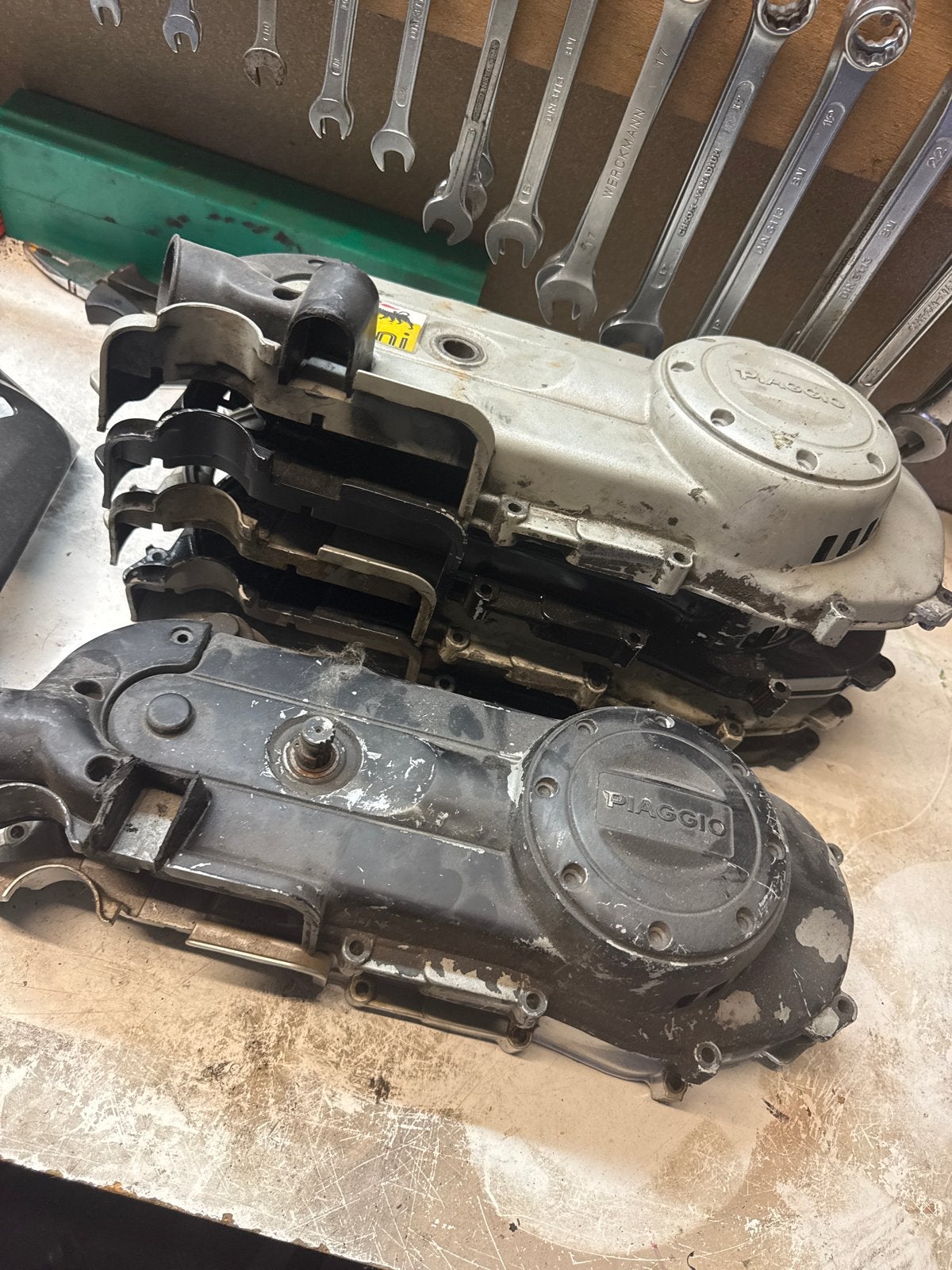 Carterkappen Piaggio Zip 50 4T, Ophalen of Verzenden, Gebruikt, Overige typen, Piaggio