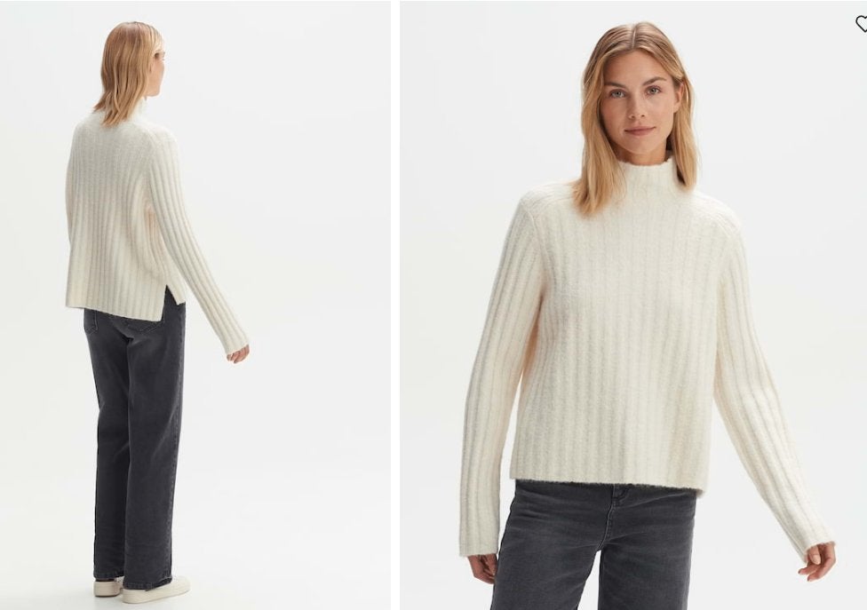 trui Opus, Verzenden, Wit, Maat 42/44 (L), Zo goed als nieuw