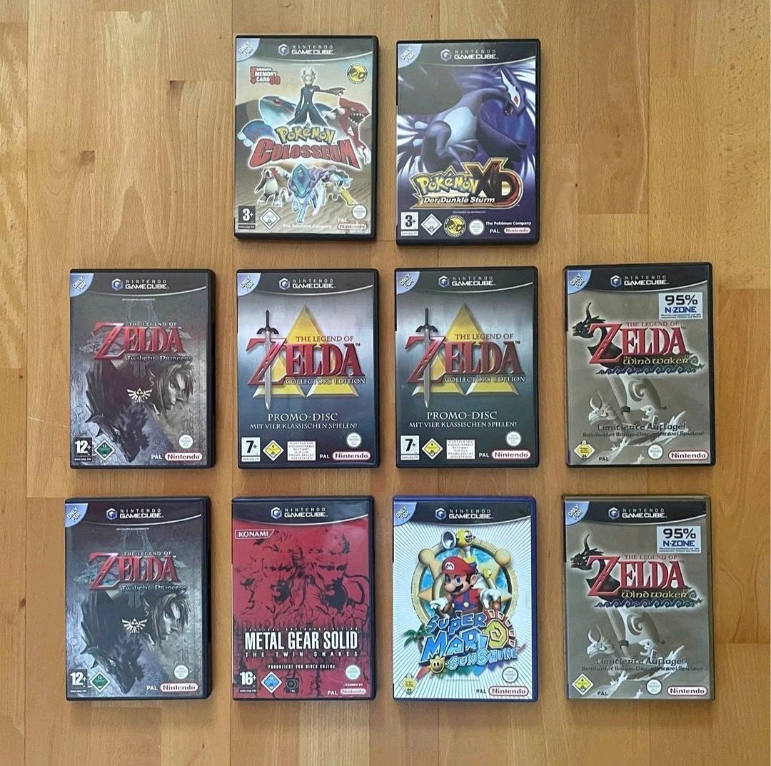 Nintendo GameCube Spellen -Zelda, Pokémon, Mario, Metal Gear, Avontuur en Actie, Gebruikt, 1 speler, Ophalen of Verzenden