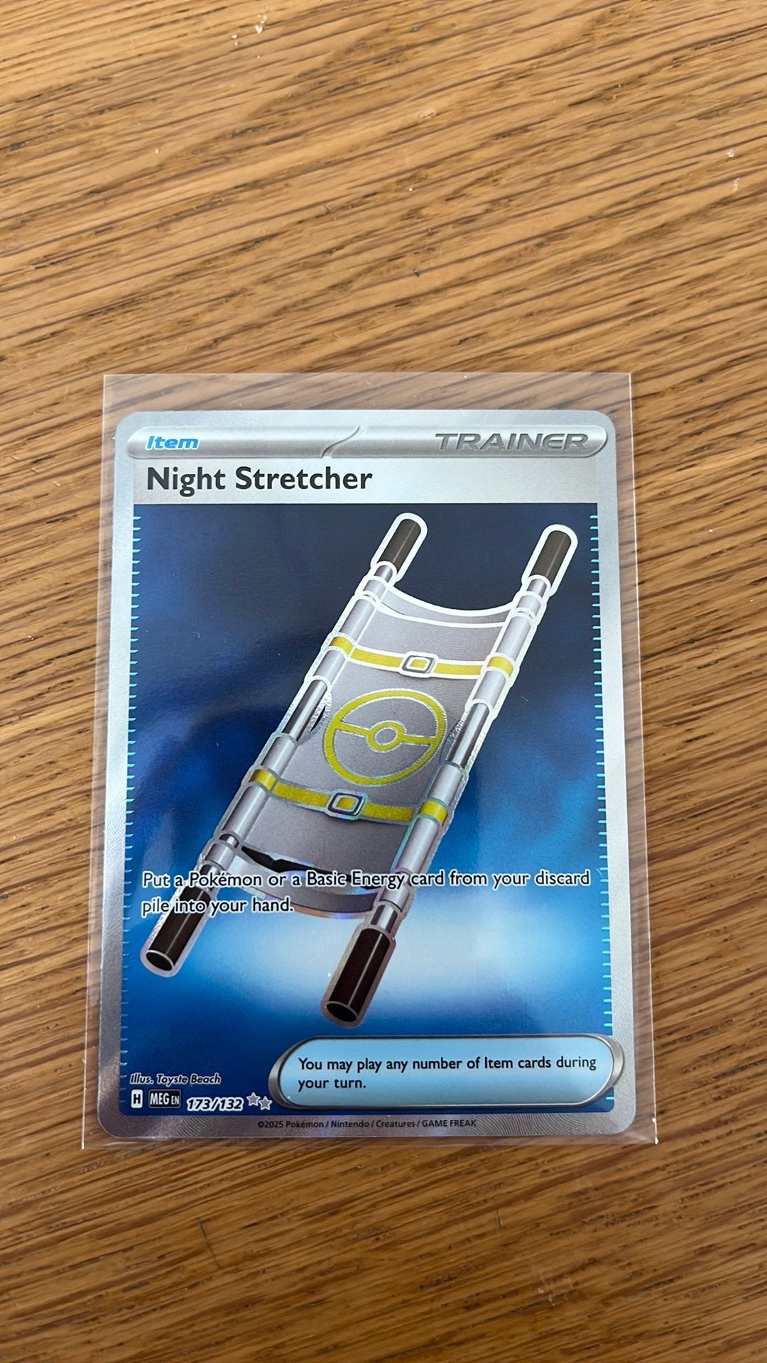 Night Stretcher MEG (173), Ophalen of Verzenden, Zo goed als nieuw, Losse kaart