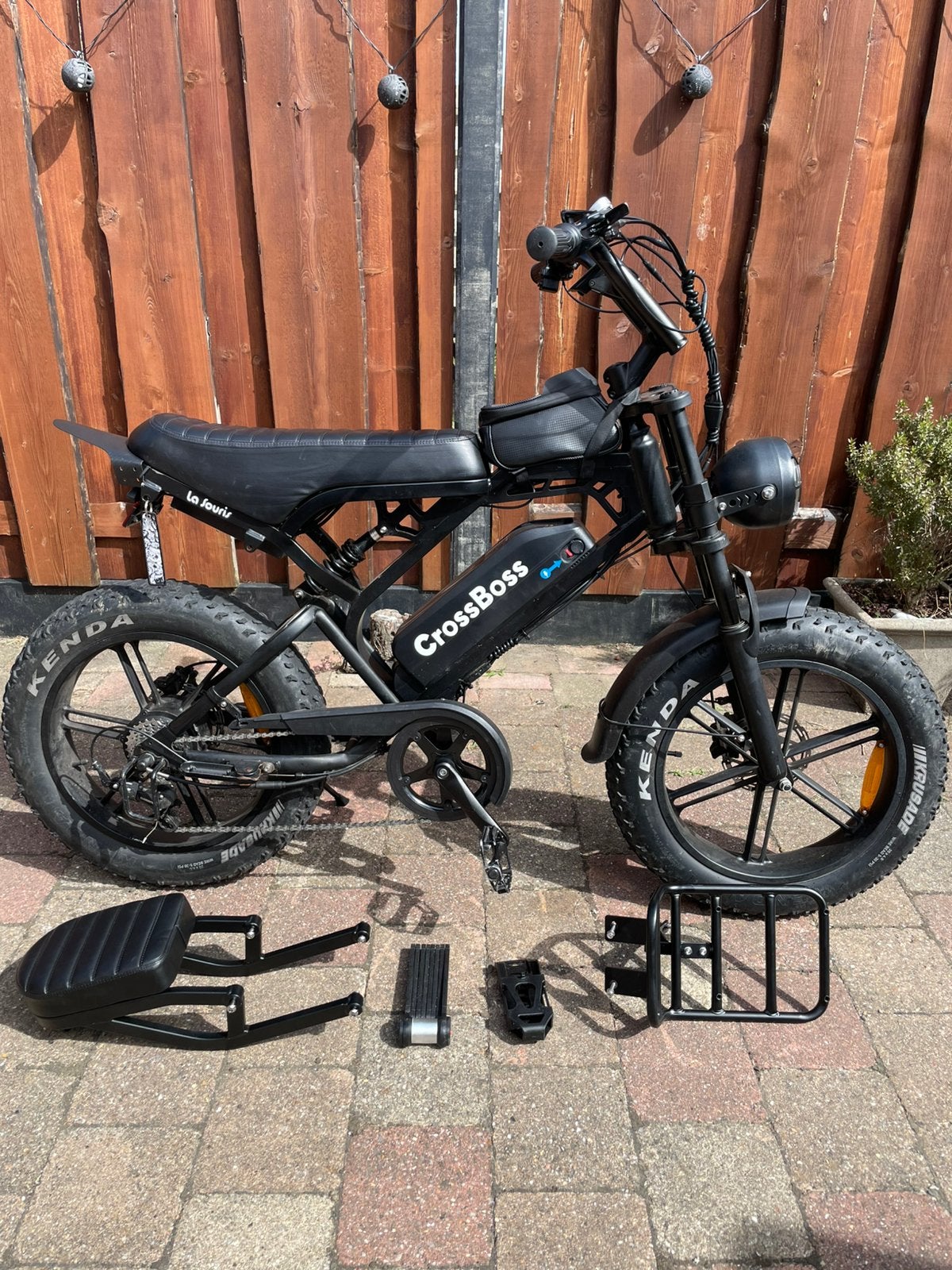 Fatbike V20 Pro + GPS, locker, accessories, 59 cm of meer, Ophalen, Zo goed als nieuw, Overige merken