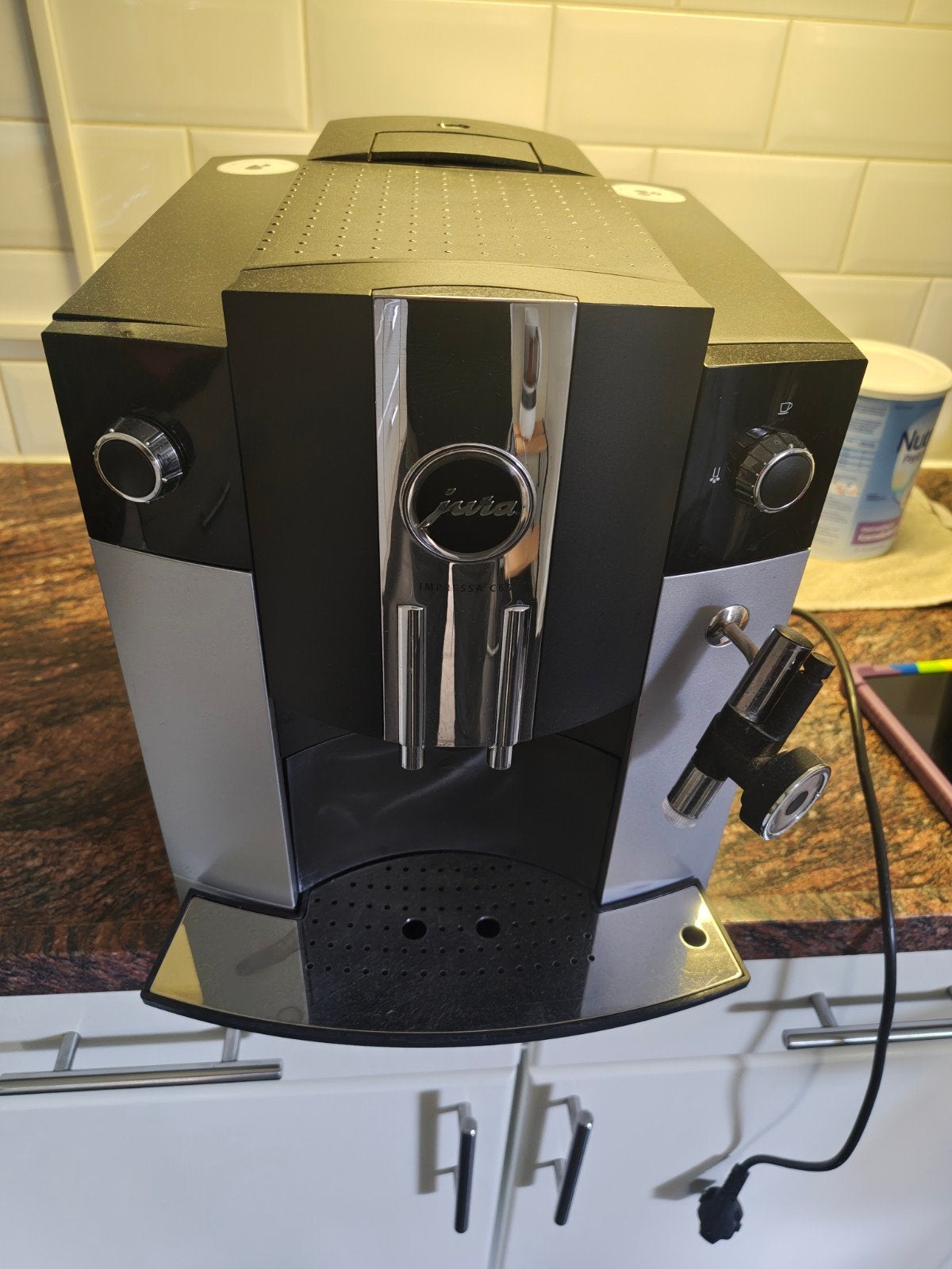 Jura koffiebonen apparaat, Ophalen, Koffiemachine, Koffiebonen