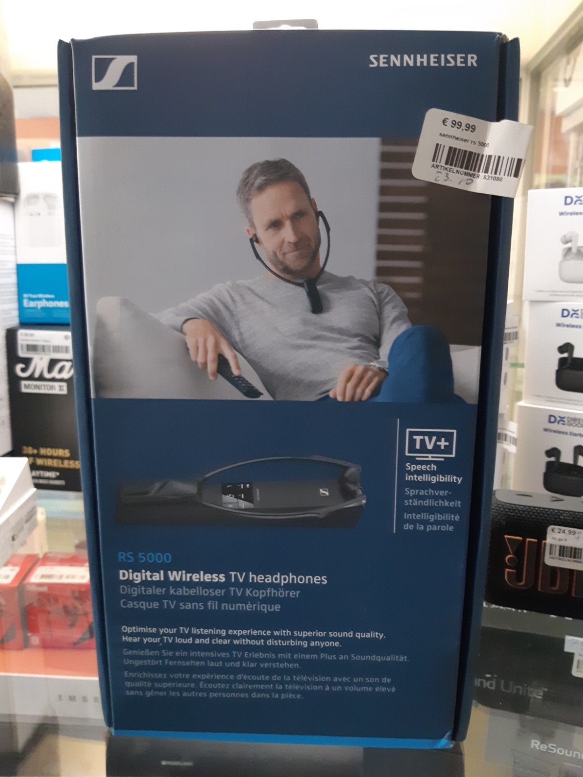 Sennheiser RS 5000 Digitale Draadloze TV Hoofdtelefoon