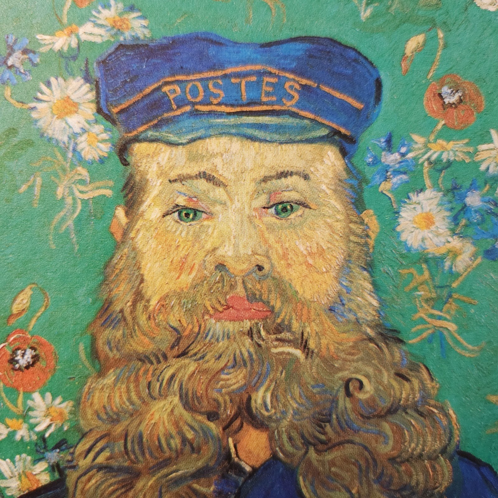 Kunstkaart Vincent van Gogh - Postbode Roulin, Verzenden, 1980 tot heden, Ongelopen, Cultuur en Media