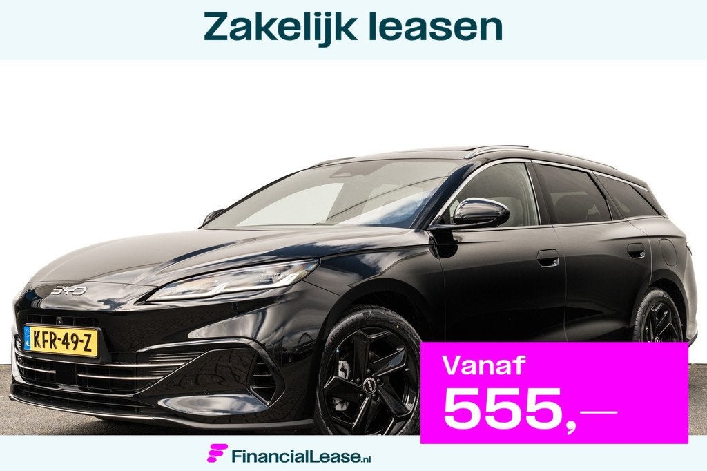 BYD SEAL 6 Touring 1.5 DM-i 212 Pk PHEV Comfort € 6.640,-, 1498 cc, Met garantie (alle), Zwart, Hybride Elektrisch/Benzine