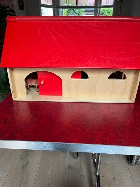 Houten boerderij, Kinderen en Baby's, Ophalen, Gebruikt, Meubelstuk of Keukentje