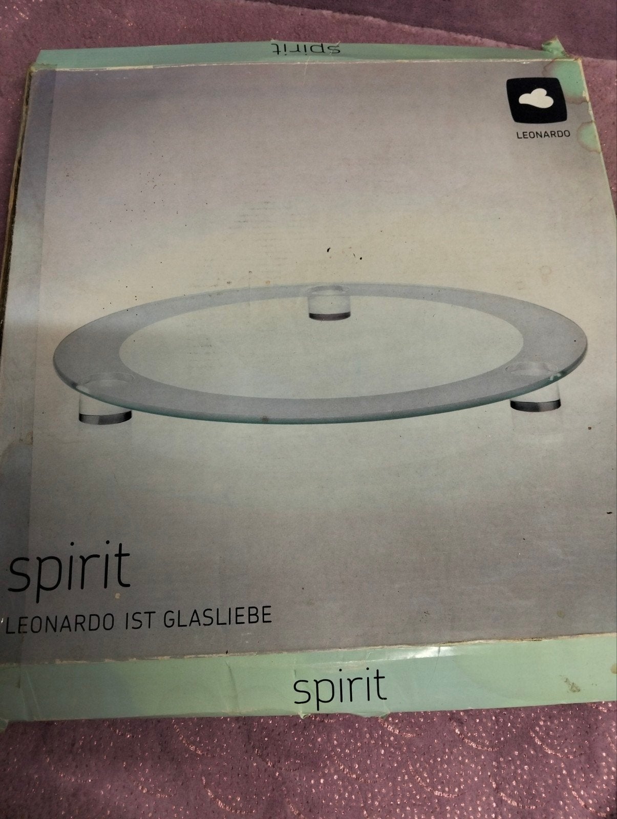 Nieuw Leonardo Spirit glazen serveerschaal/etagere, Ophalen of Verzenden, Nieuw, Glas, Modern