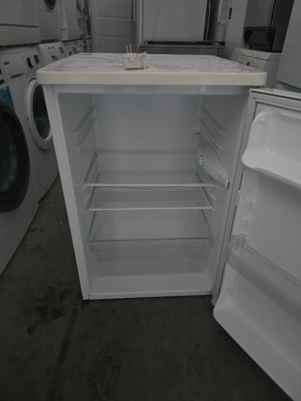 Koopje! Zanussi tafelmodel koelkast zonder vriesvak! Witgood, 85 tot 120 cm, Zonder vriesvak, Zanussi, Zanussi