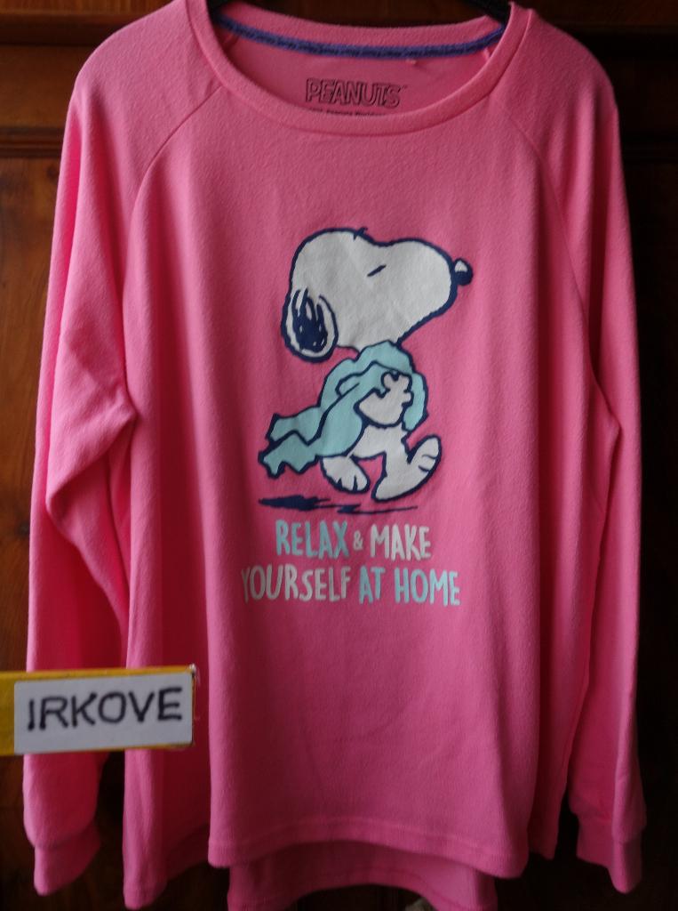 SNOOPY * FLEECE HUIS SHIRT * Maat XL *, Verzenden, Peanuts, Trui of Vest, Nieuw