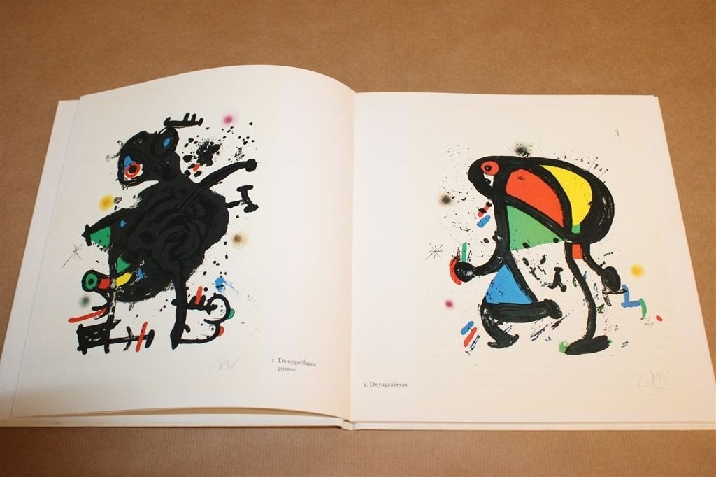Miró — Gedroomde Verhalen 23 Litho\'s 1984, Ophalen of Verzenden, Gelezen