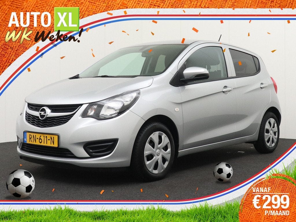 Opel KARL 1.0 75 PK Aut. ecoFLEX Edition+ Bluetooth Cruise C, Auto's, Opel, 839 kg, Stof, Gebruikt, 23 km/l
