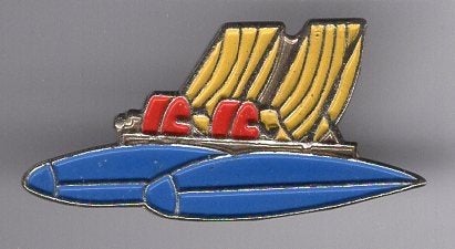 Waterfiets PIN ( BLAD2_248), Verzenden, Nieuw, Sport, Speldje of Pin